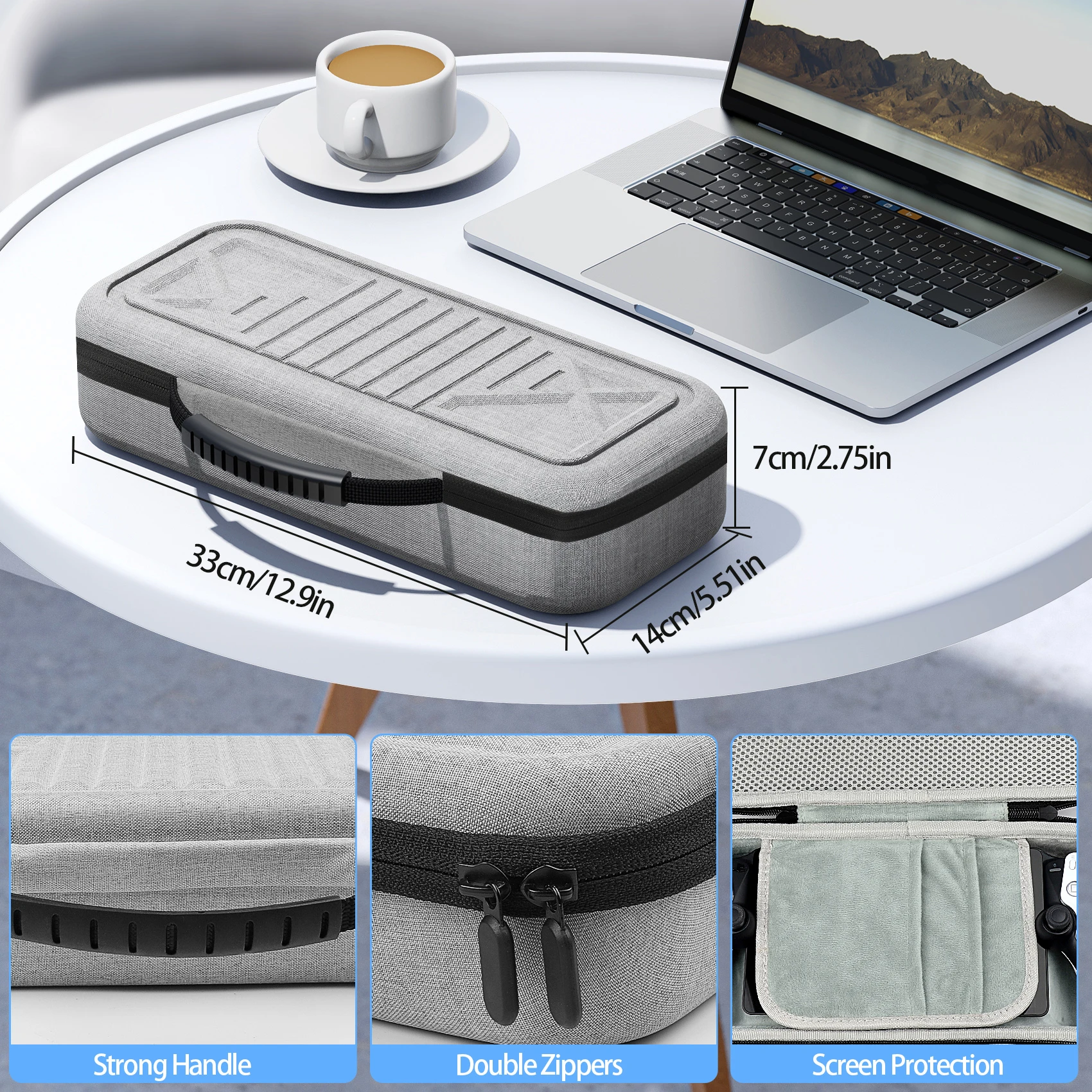 포털 콘솔 운반 케이스용 콘솔 보관 가방 충격 방지 및 낙하 방지 게임 액세서리