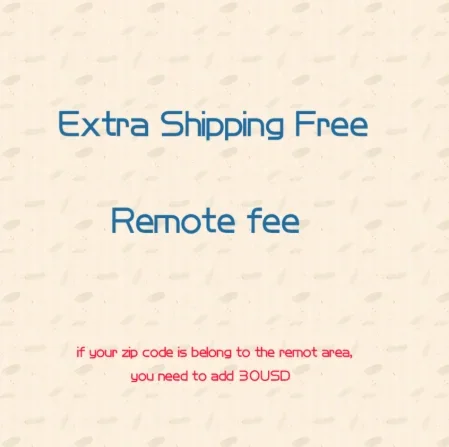 MAI JIA Give Buyers About The Cost Of Remote Areas And Additional Shipping Costs (you Can Adjust The Unit When Ordering)