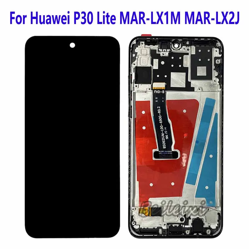 For Huawei P30 Lite MAR-LX1M MAR-LX2J MAR-LX1A MAR-LX21A MAR-LX3A Marie-L21A LCD Display Touch Screen Digitizer Assembly