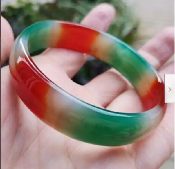 Natural Children Jade Bangle Charm Jewellery Women's Hand-Carved Bracelet for Boys and Girls Fashion Accessories 45-52mm 1pc