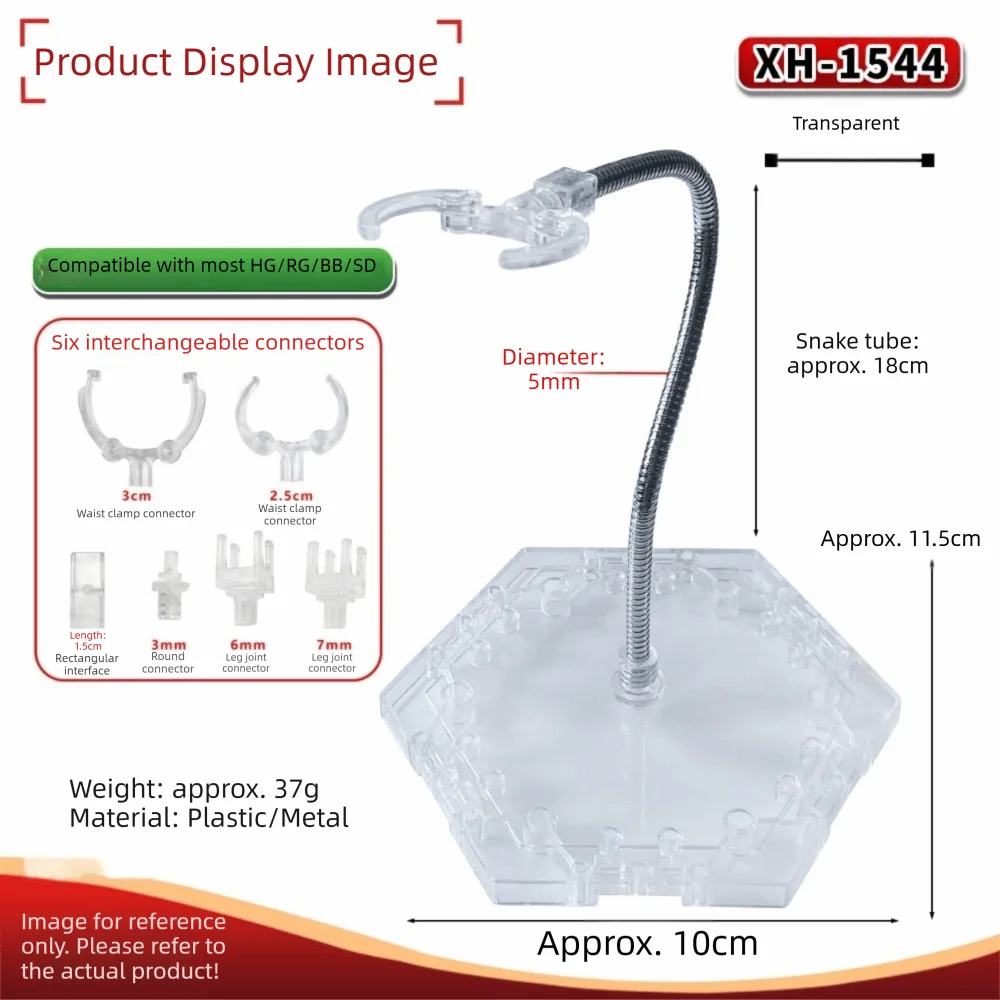 New Snake Tube Bracket Action Figure Stand Durable Versatile Display Base PVC Model Toy Bracket For Animation Cinema Game Toy