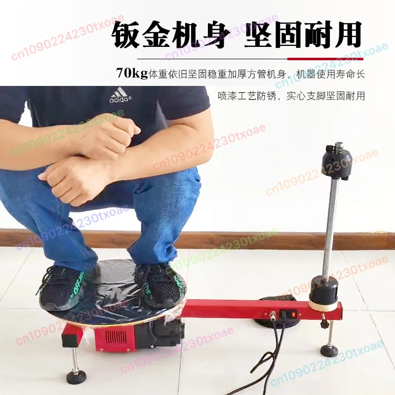 Semi Auto Stretch Film Wrapping Machine Electric Pallet Wrapper for Warehouse Industrial Use