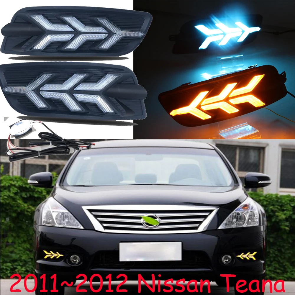 

Car bemper daylamp for Nissan Teana daytime light Altima 2011~2012y car accessories for LED headlight DRL Teana fog light