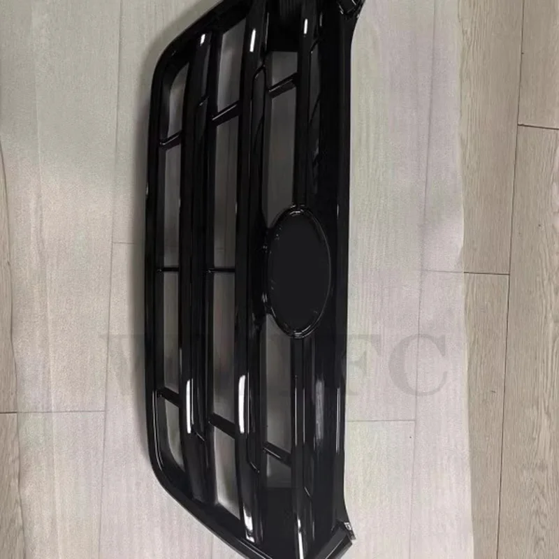 Black! ABS Front Grille Upper Radiator Hood Grill Emblem Car Parts For Hyundai Tucson 2015 2016 2017 2018