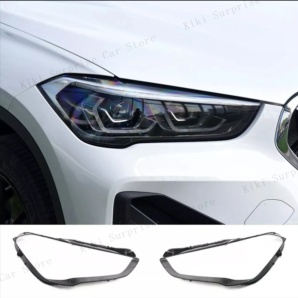 Headlamps Shell Lampcover Headlight Cover Lens Plexiglass Replace Original Transparent Lampshade For BMW X1 F48 F49 2019-2022