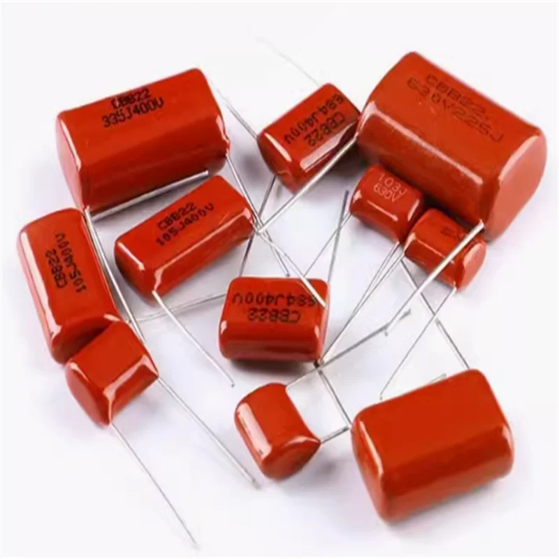 20pcs 630V104J CBB22 Capacitor 5% 0.1UF 100nF 104J/630V 10mm/15mm Pin Distance Metallized Polypropylene Film Capacitor