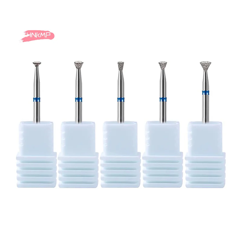 1 قطعة ملفات الأظافر الكهربائية Diamon-d القاطع مانيكير لقمة ثقب الأبيض طحن المطاحن القاطع مسمار أدوات الرسم اكسسوارات #6