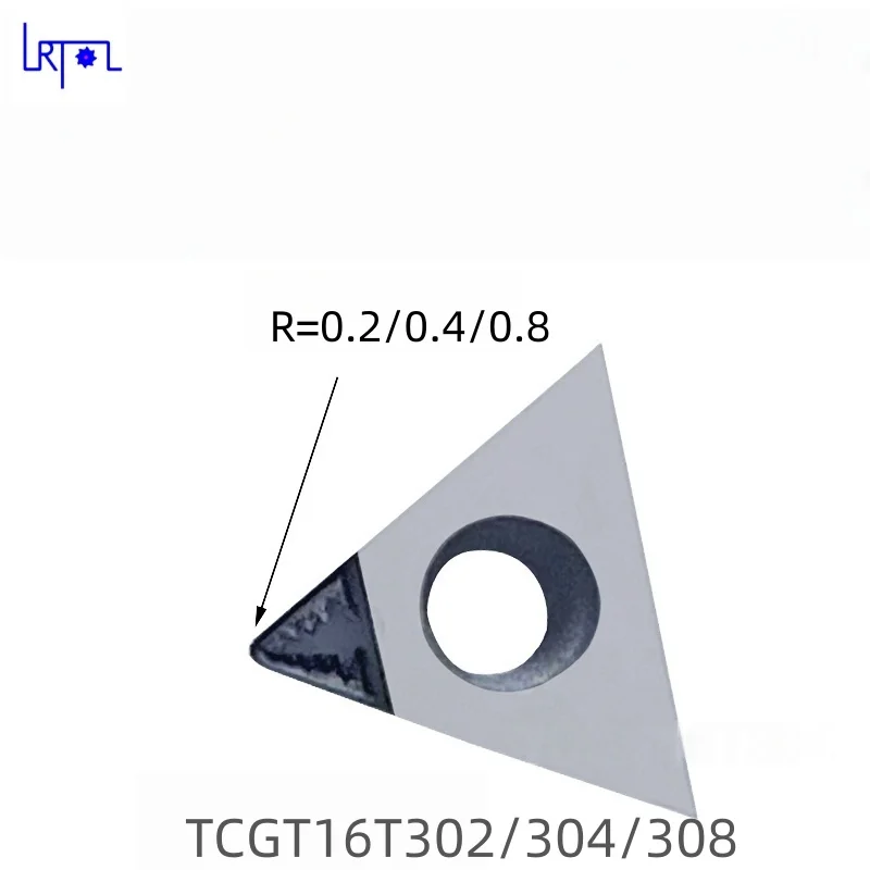 

PCD Insert TCGT16T302 TCGT16T304 TCGT16T308Chip Breaking Turning Tool for Copper Aluminum Magnesium Fibre Glass Plastic