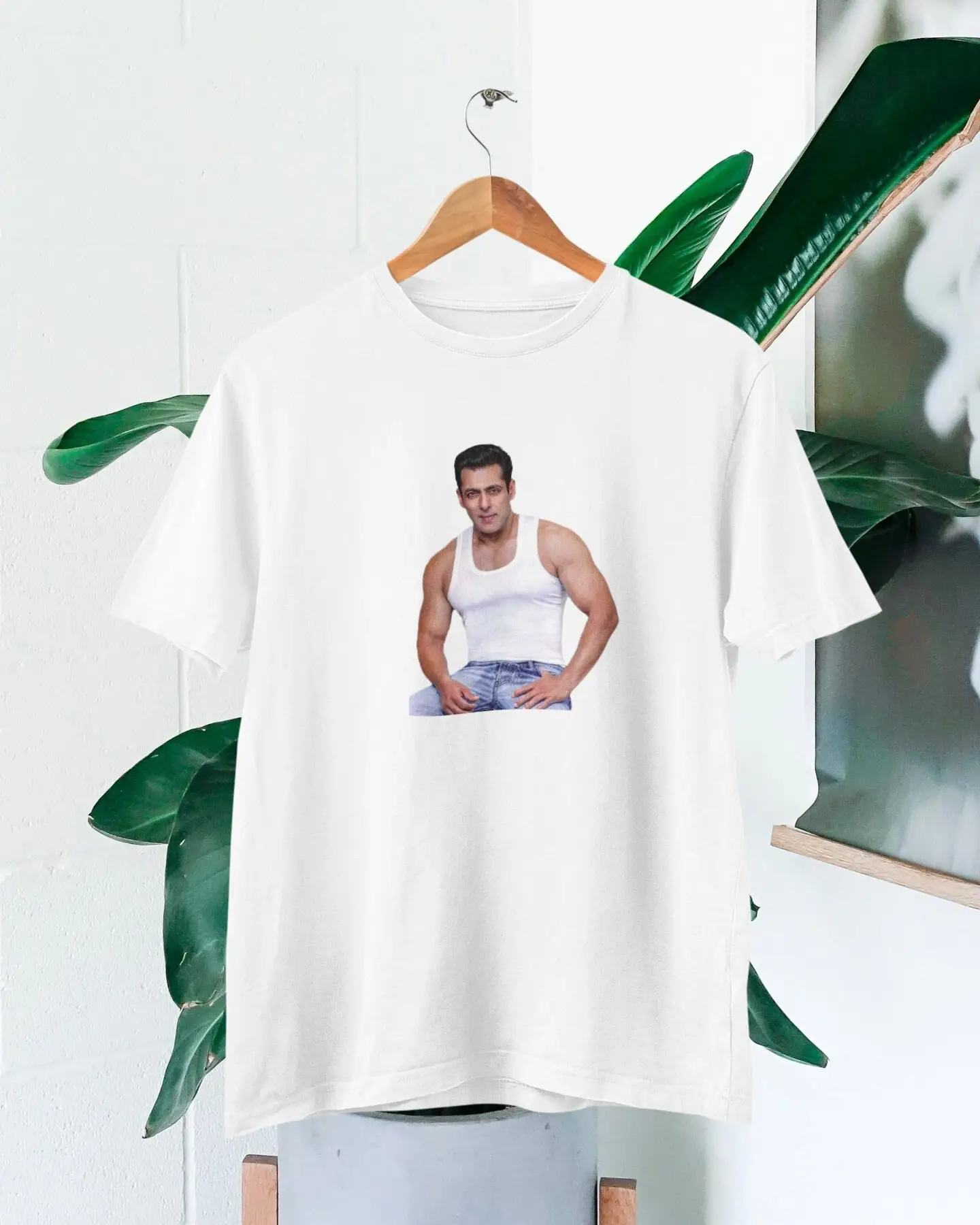 Salman Khan Photo T-shirt Salman Khan Fans Top Bollywood Fans Top Shah Rukh Khan Top