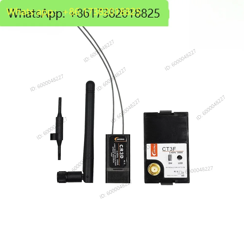 2.4GHz CT3F DSSS 3 Channel RF Module & CR3D Receiver for Futaba 3PM 3PK Hitec Transmitter