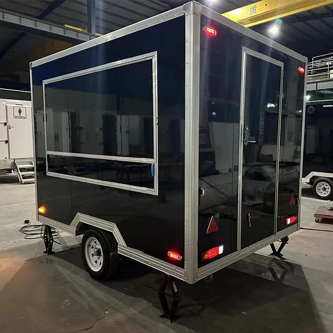Compact Waffle and Fried Ice Cream Cart with Vintage Wheels, Perfect for Tourist Areas and Markets