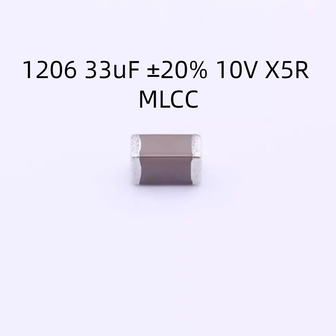 

2000PCS/LOT C3216X5R1A336MTJ00N Capacitor 1206 33uF ±20% 10V X5R MLCC