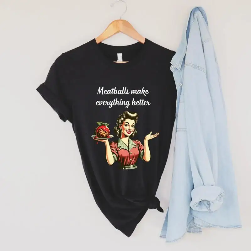 Italian T Shirt Meatball Lover Jersey for Pride