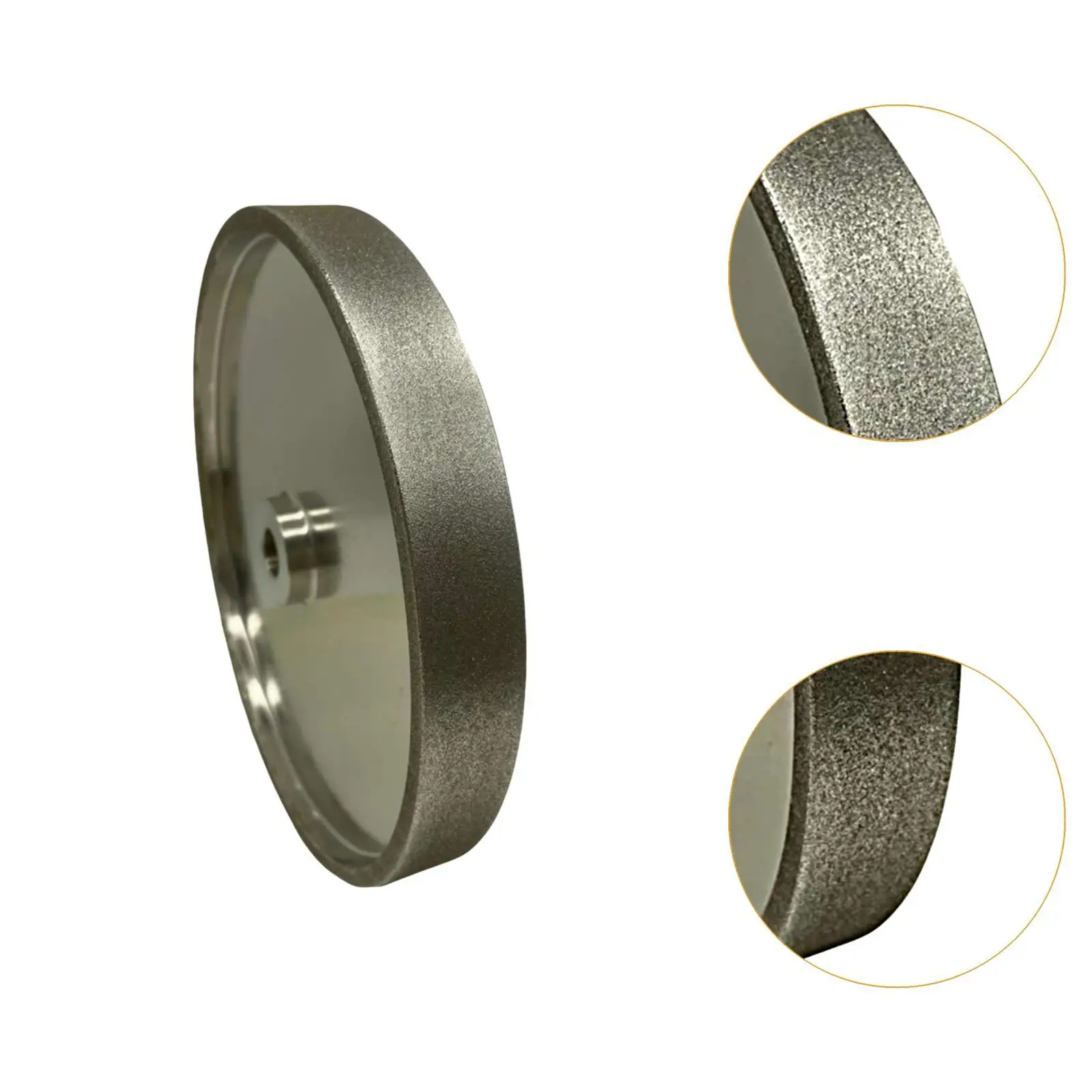 Cbn Grinding Wheel High Compressive Strength Accessory Sturdy Flat Sanding Wheel 1"Wide for Sharpening High Speed Steel Tools