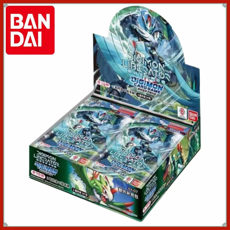 

Original Bandai Digimon Cards DTCG Trading Game Chinese Digital Monster EX07-The World Release Replenish Bag Collect Child Gift