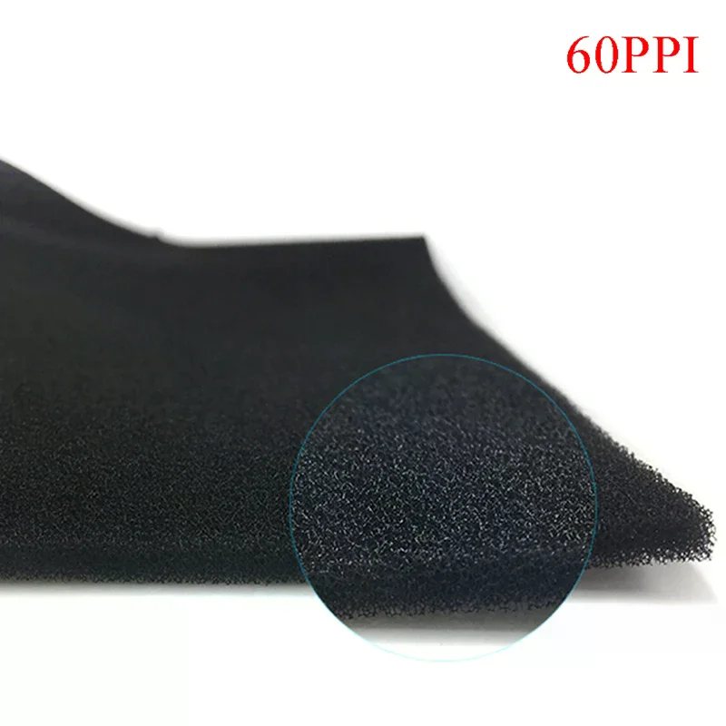 DIY 500*400*3mm/5mm Computer Mesh Sponge PC Case Fan Cooler Black Dust Filter Case Dustproof Cover Chassis Dust Cover 60PPI