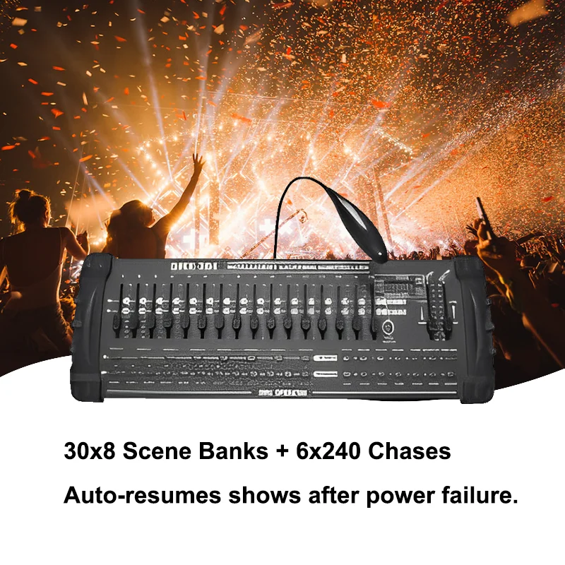 Vendita calda Igreslite 384 DMX Console Stage Light Dimmer Controller Dmx wireless Dmx512