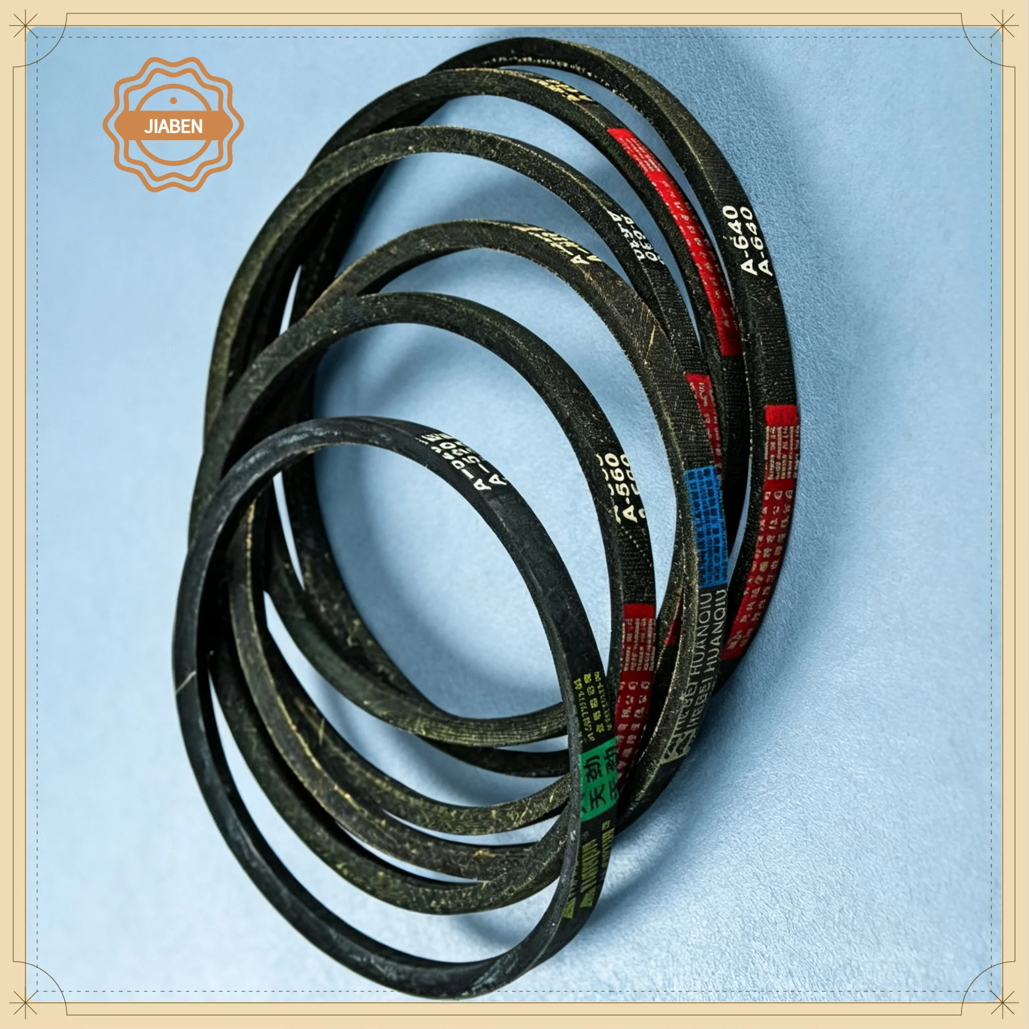 Universal A Section V Belt Drive Transmission Rubber Belt Repair Parts Household Washing Machine Motor Accessories