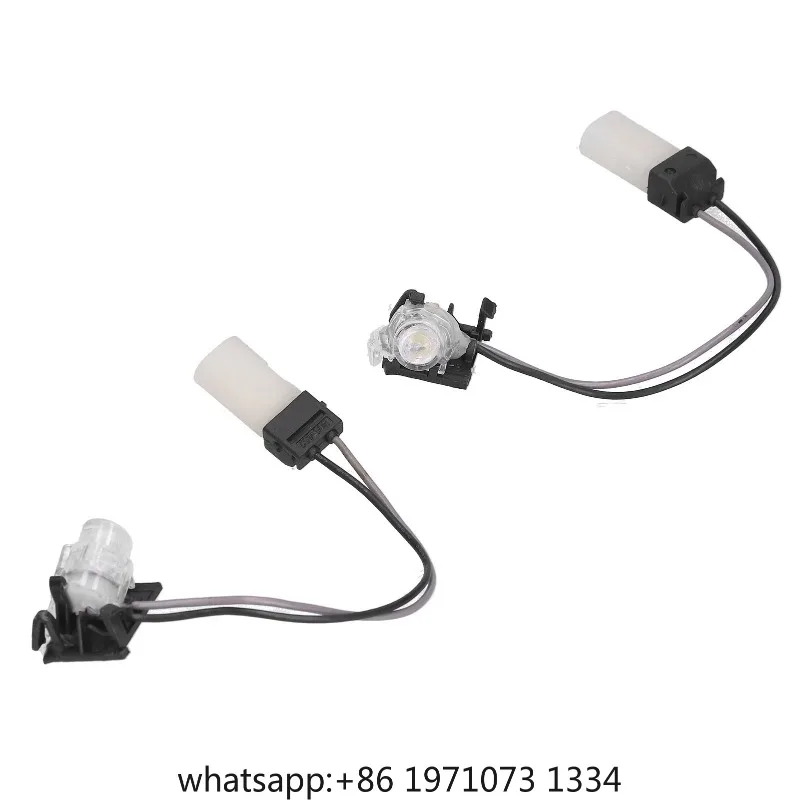1 Pair Door Handle Light Left Right Auto Exterior Ambient Lighting 4H0947133A/134A Fit for Audi A6 C7 A8 A7 Q7