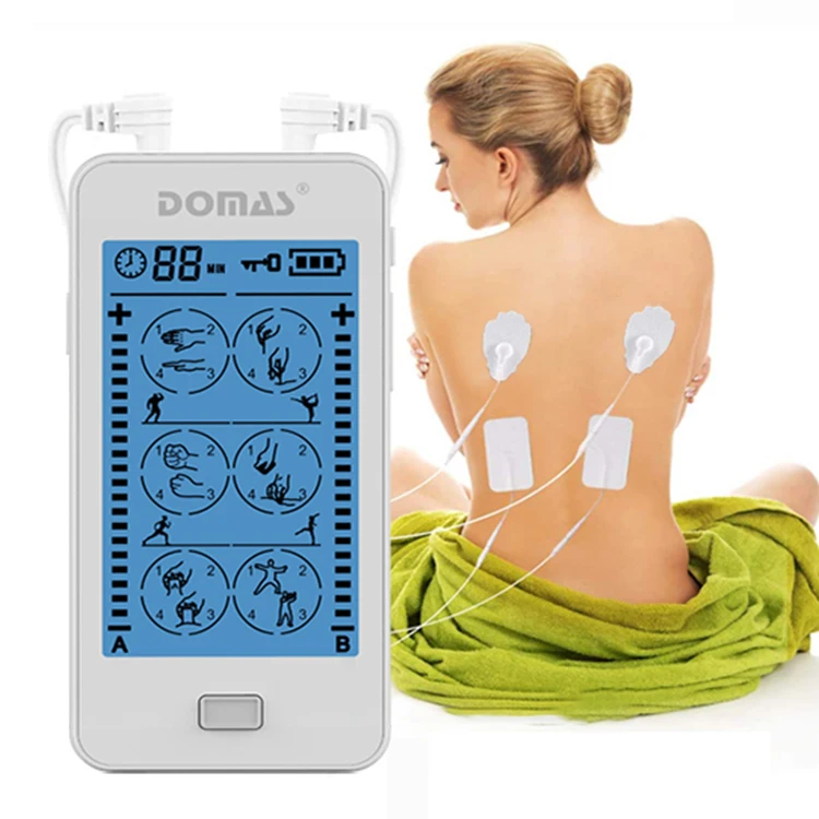 Smart Library DOMAS ODM Home Use Gift Set Tens Unit Medical Pain Relief Mini Back Massage Therapy Massager Products