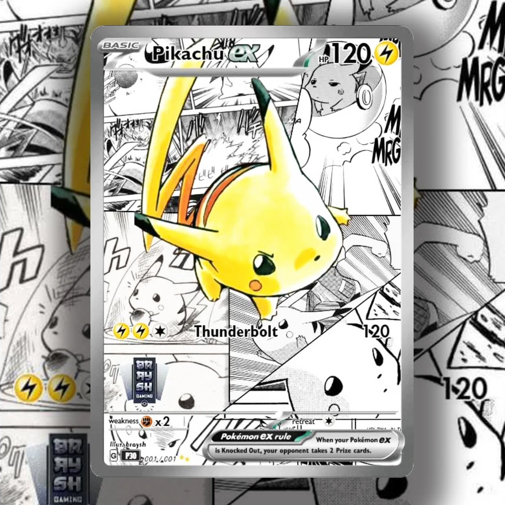 pokemon anime cards Legendary Rainbow Credit Card Bundle Skin OG characters from the Anime.