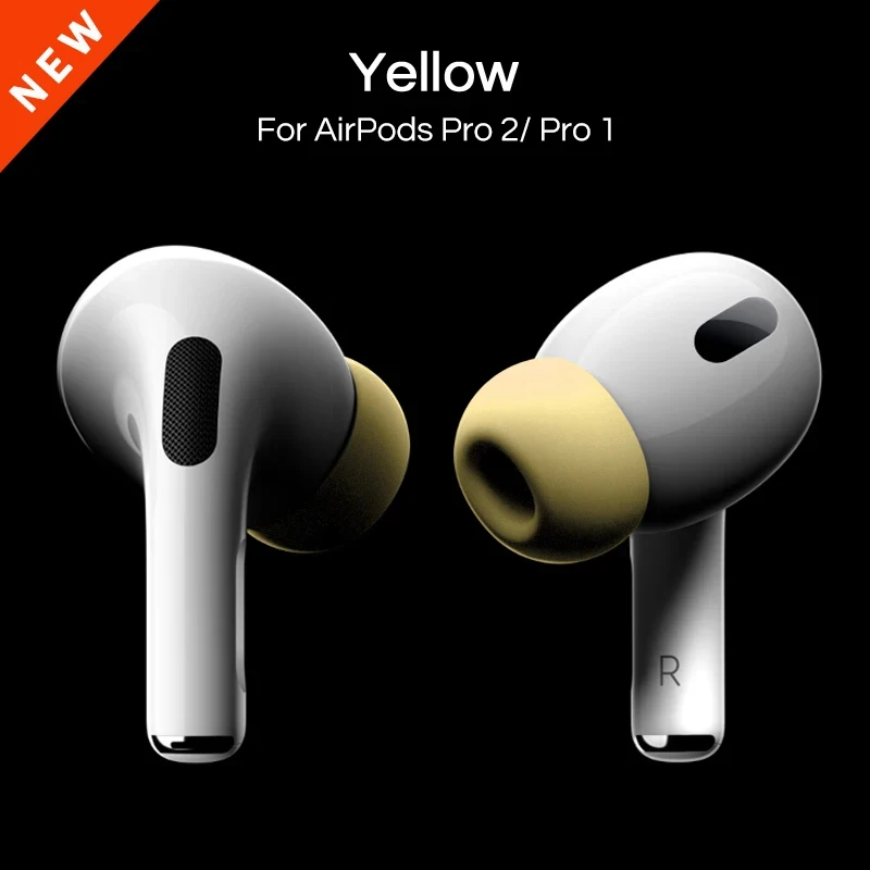 色交換用イヤーチップ Apple Airpods Pro 2 ヘッドフォンイヤフォン