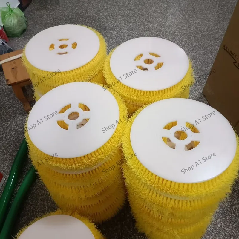 Photovoltaic cleaning disc brush Solar panel dust brush Photovoltaic panel billboard special cleaning brush