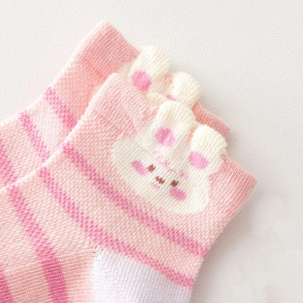 

5Pairs Solid Color Ruffle Baby Cotton Socks Breathable Cute Toddle Short Tube Socks Autumn Spring Mid-calf Newborn Socks