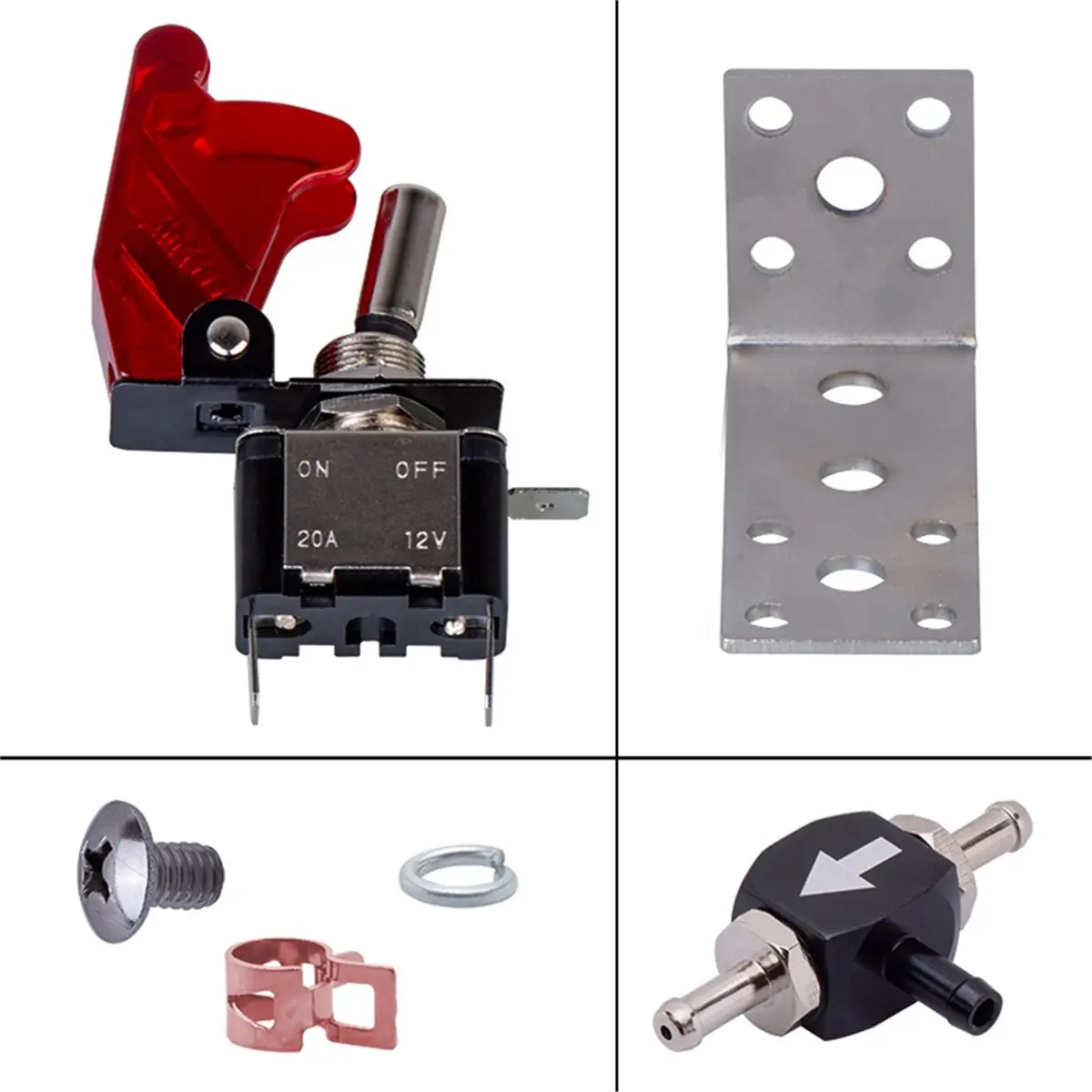 Multi-use Gear Universal Adjustable Racing Dual Stage Electronic Turbo Turbocharger Psi Boost Controller Kit/W Switch