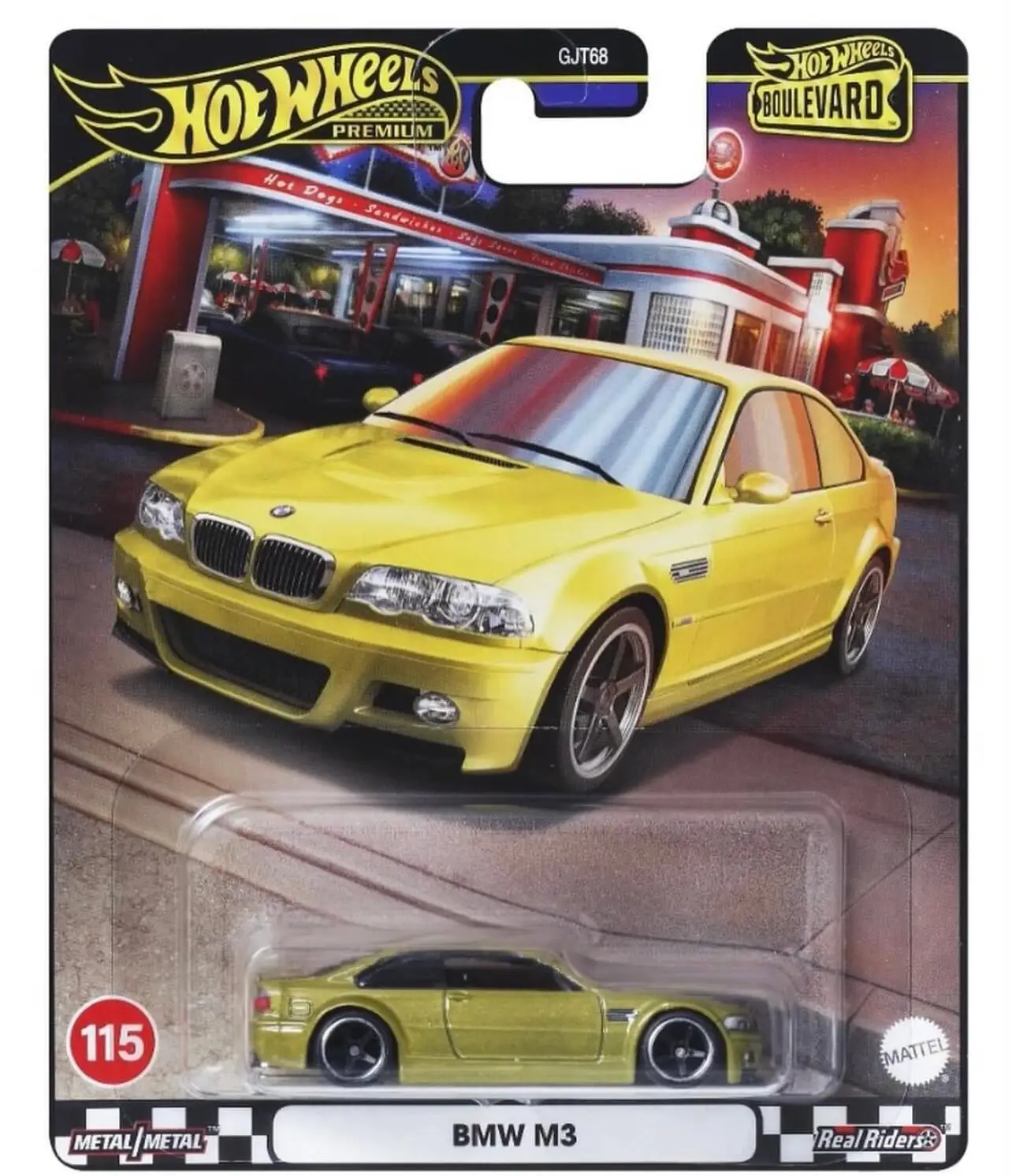 Hot Wheels-coches de la serie Boulevard, modelo de coche 1/64 Volkswagen Bus Bmw M3 Benz E 36, modelo de coches, colección de niños, regalo de cumpleaños