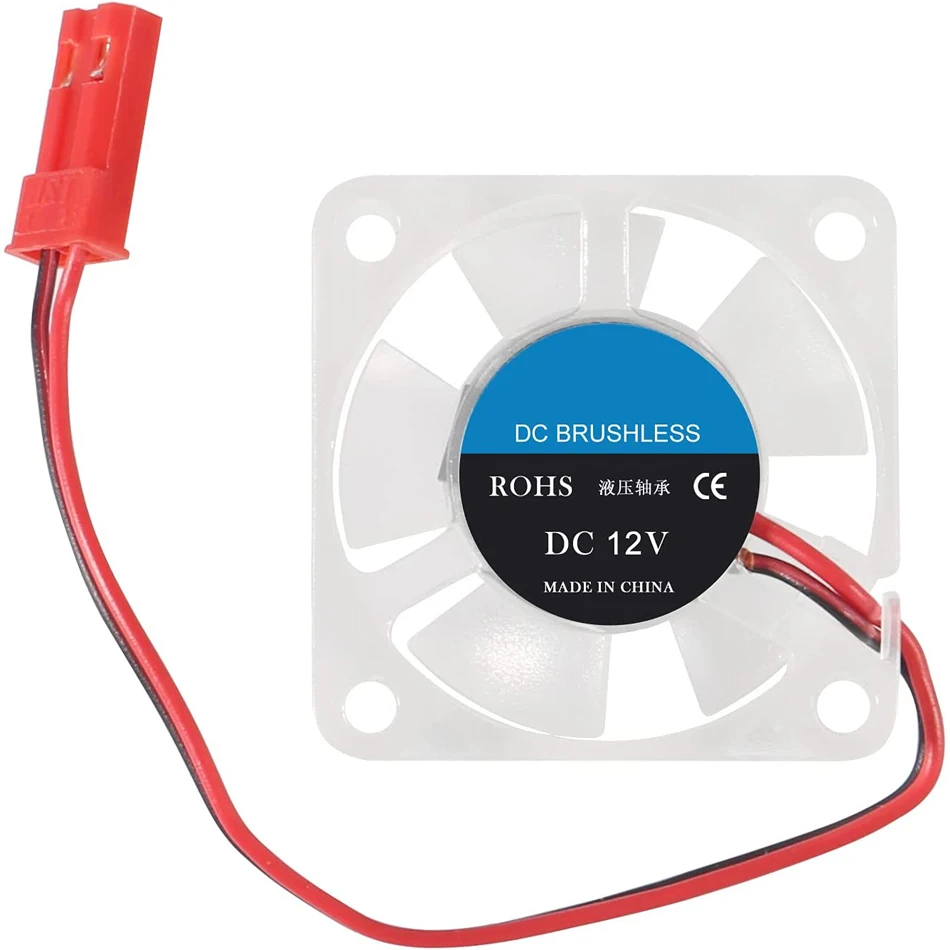 مروحة التبريد مصباح ليد جهاز كمبيوتر شخصي 3010 5 فولت/12 فولت/24 فولت جهاز تحكم بالمروحة 2Pin الترا تحمل المبرد ثلاثية الأبعاد أجزاء الطابعة