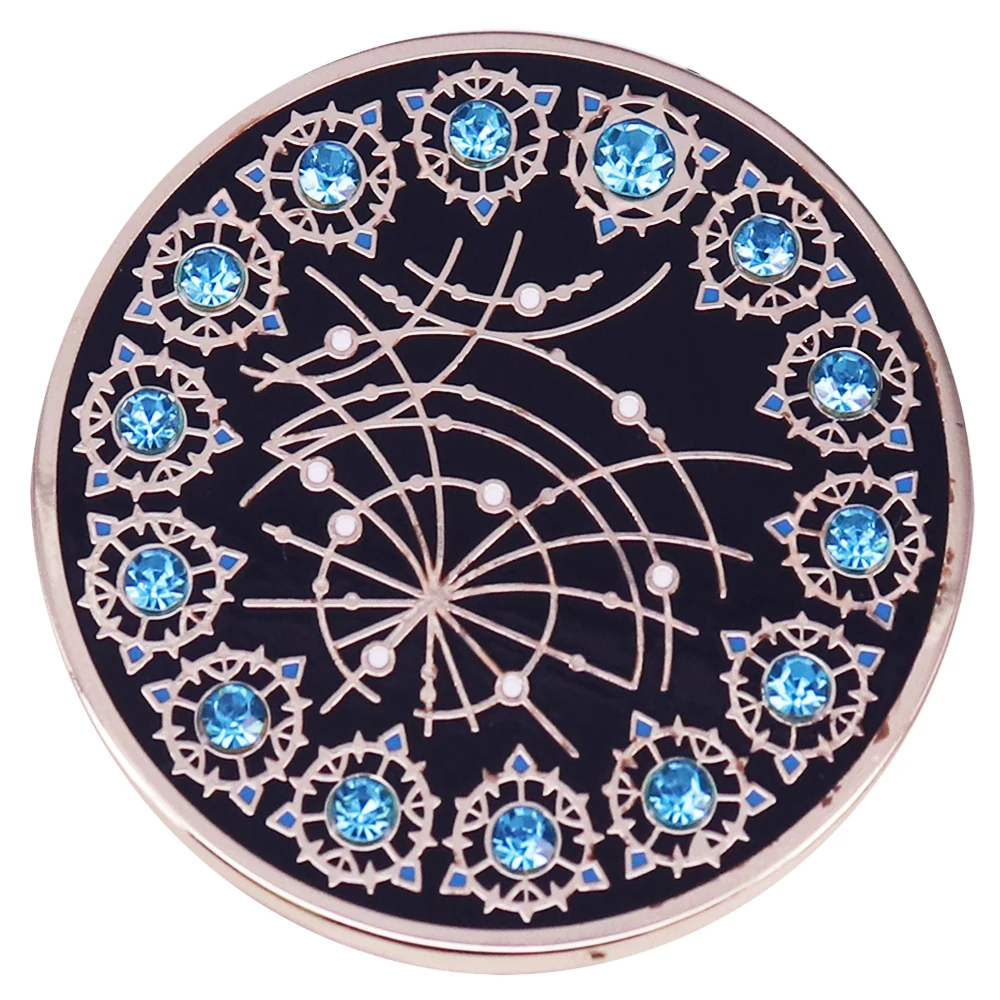 FINAL FANTASY XIV Stargazing Divination Live long prosper Classic Gift video Gamer badge 80s nostalgia Nintendo fans enamel pin