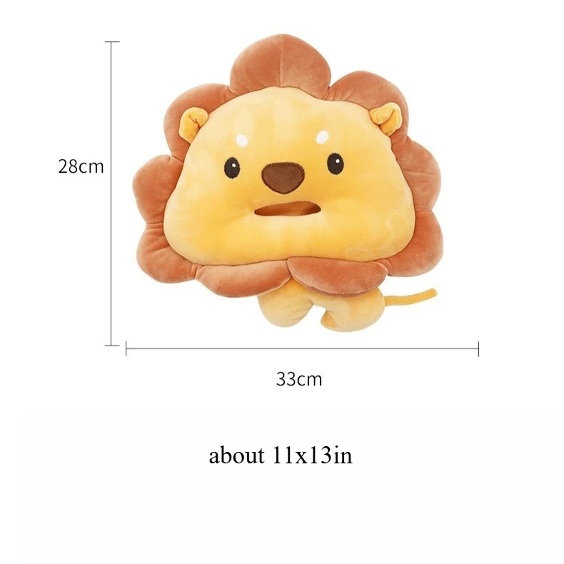Cartoon Animal Tissue Box Car Tissue Bag Cute Paper Bag with Band Car Inner Armrest Box Home Creative Tissue Boxes Accessory