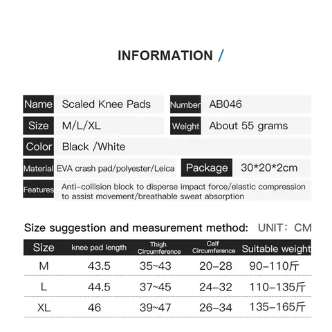 1 st knästöd kompression knästöd stötsäkert knäskydd knähylsa för löpning artrit ledvärk lindring män kvinnor 8 best sales knäskydd - №8