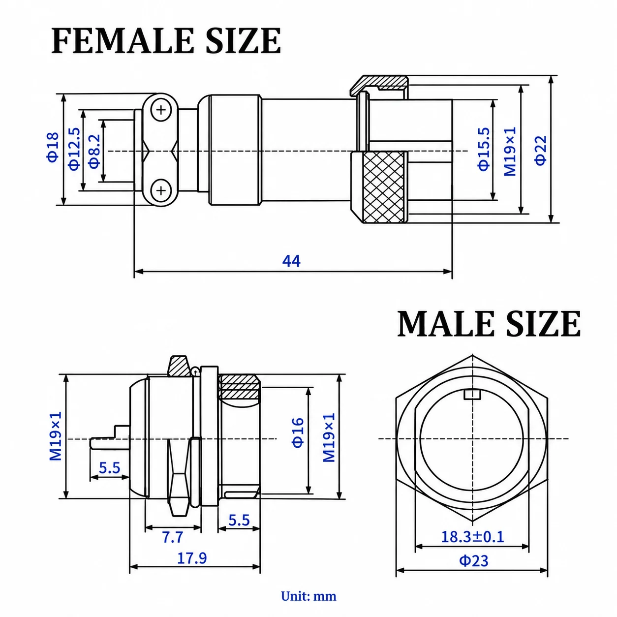 5PCS GX20 Waterproof Aviation Connector 2 3 4 5 6 7 8 9 10 12 14 15 Pin Male Female Plug Socket 20mm Circular Wire Panel Mount