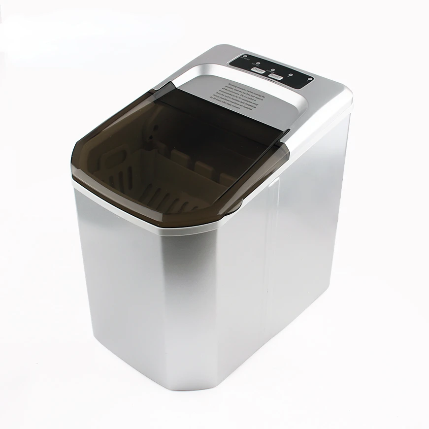 ماكينة صنع مكعبات الثلج الكهربائية المحمولة الأوتوماتيكية ، ماكينة صنع كتل الثلج الدائرية ، 15 ، 24 ساعة ، مناسبة للبار العائلي ، مقهى ، أو V