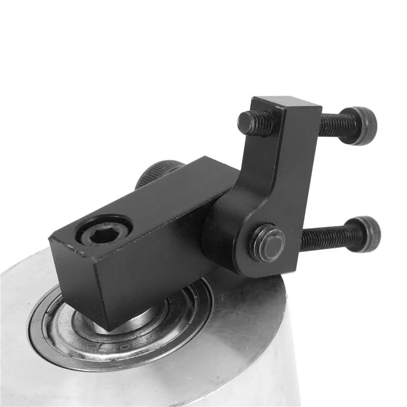 ABPQ-2X Smerigliatrice a nastro Ruotaφ68x50mm Lega di alluminio 6301 Cuscinetto Ruota motrice per levigatrice Lavorazione del legno Strumento fai da te