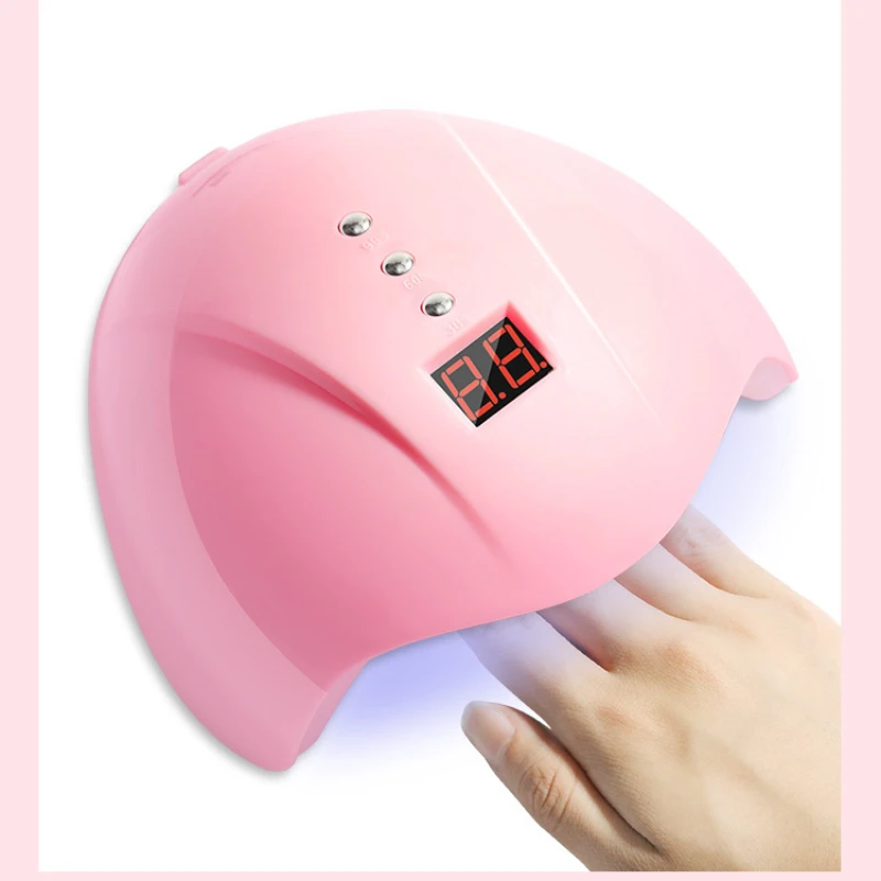 Máquina de lámpara de fototerapia de uñas, 36W, detección inteligente LED/UV, pequeña lámpara USB para hornear, secador, fuente de luz Dual no deslumbrante