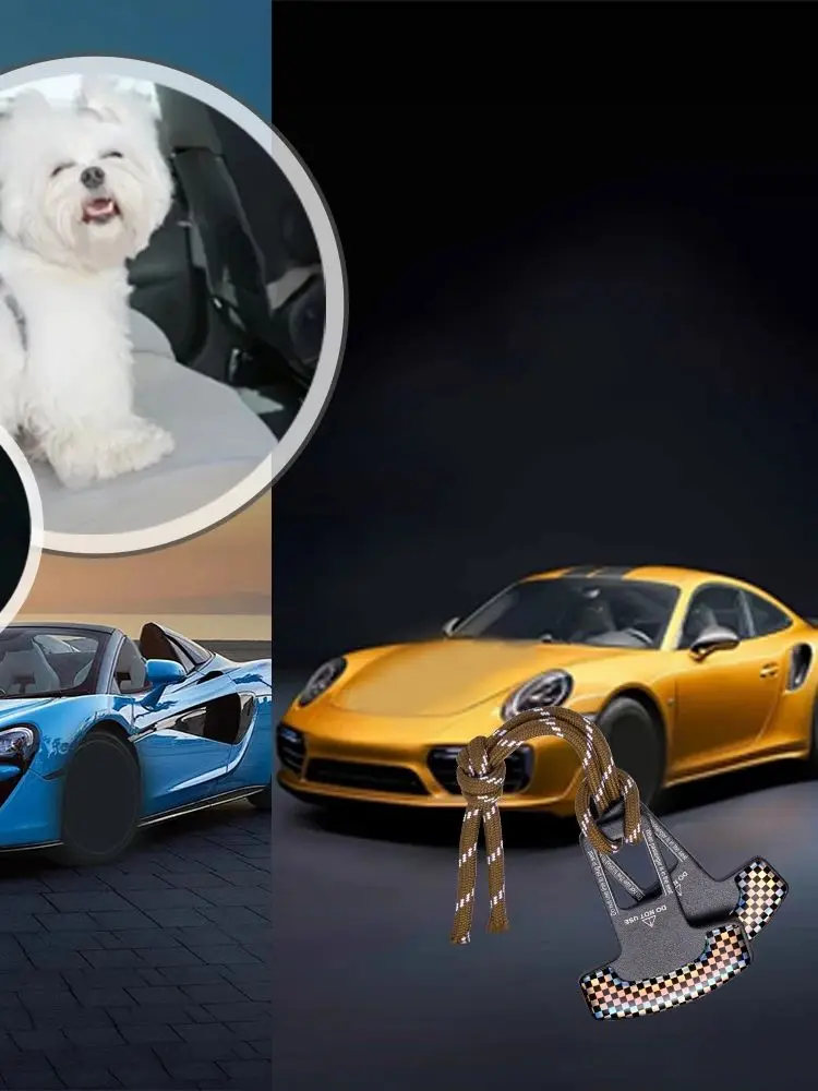 مشابك سيارات للتعليق الداخلي للسيارة ، إكسسوارات للحيوانات الأليفة #2