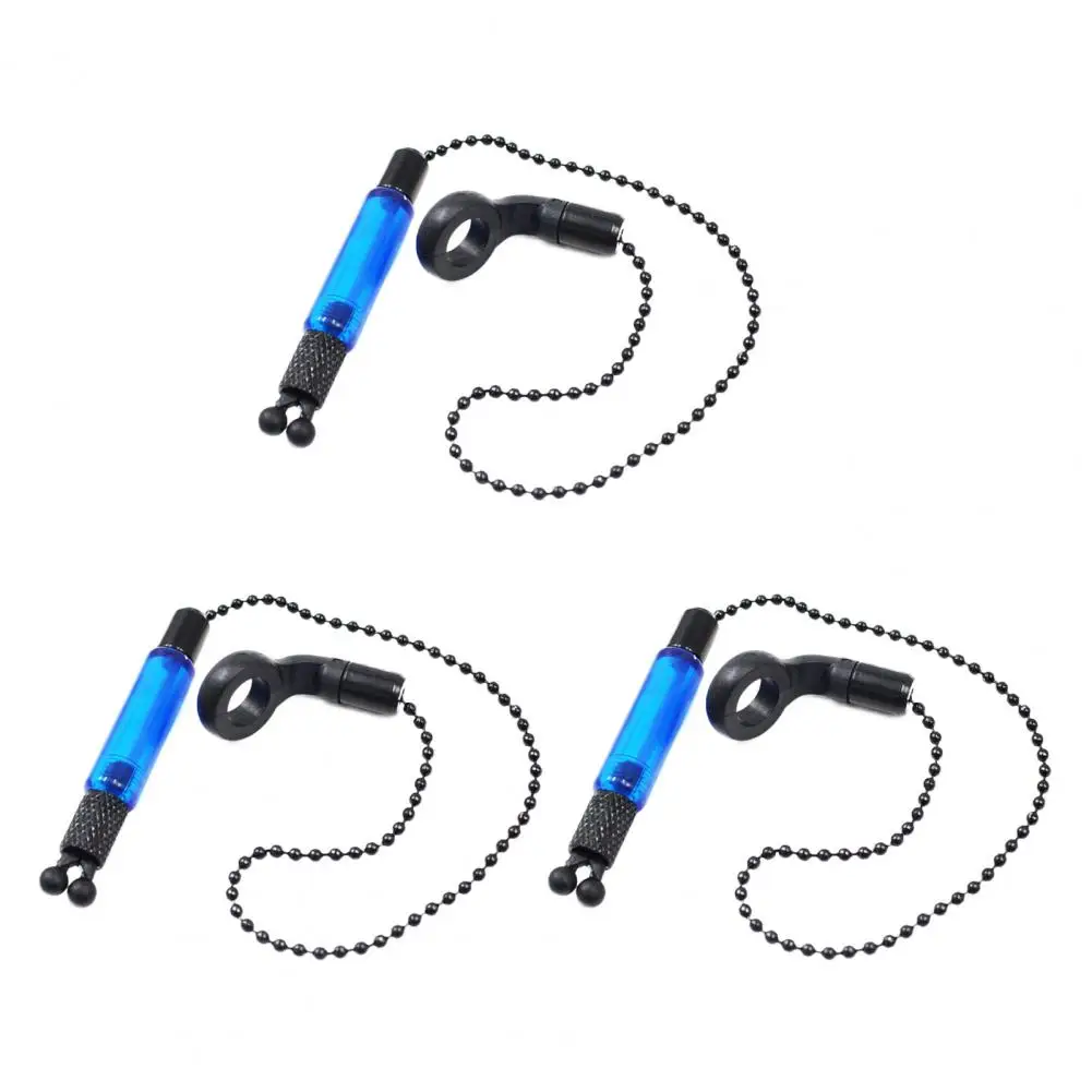 Quick Installation Fishing Swinger Lightweight Angling Tool 3pcs Fishing Swinger Soft Chain Hanger Tensioner Bite for Bite