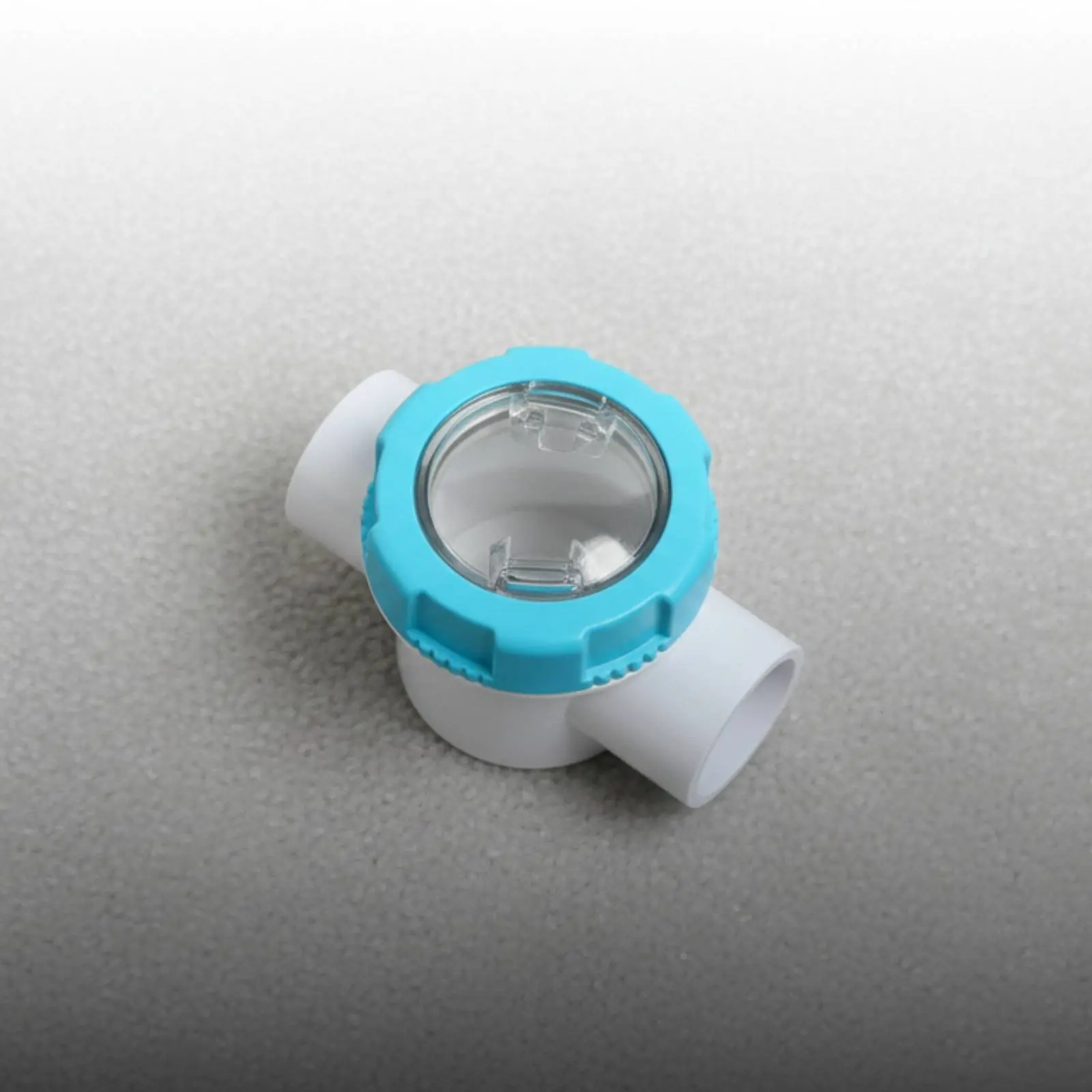 pool-skimmer-and-check-flow-control-set-swimming-pool-debris-collector-clear-lid-single-way-flow-control-long-lasting-abs