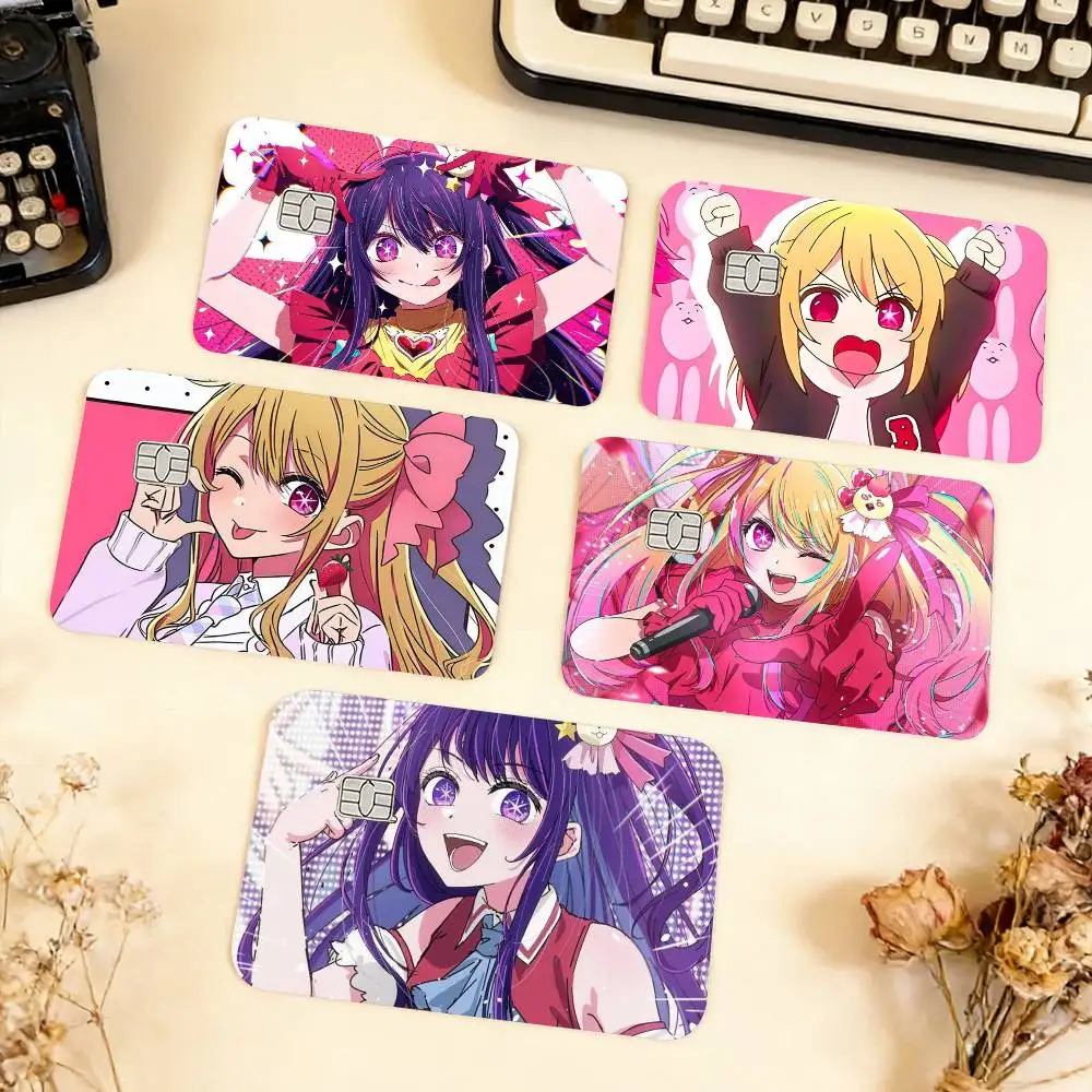 

Ruby Hoshino Anime Waterproof Film Skin Cover Credit Card Stickers Debit Front Bank Bus Pass
