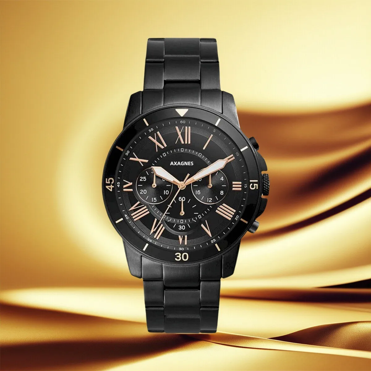 ساعة Grant Shi Ying الأصلية للرجال من الفولاذ المقاوم للصدأ ومتعددة الوظائف لقياس الوقت FS4736/FS4994/FS5267/FS5236