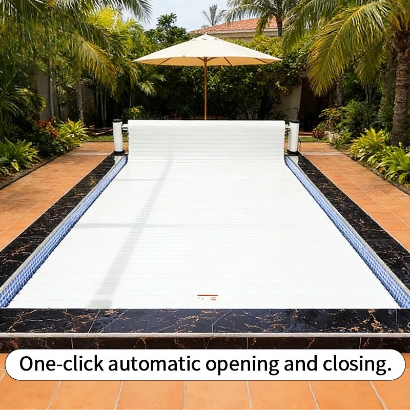 (PC) Transparent rigid pool cover, anti-hail and anti-ultraviolet, buried swimming pool solar heating CE certification