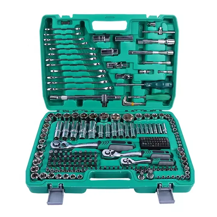 

Wrench Set Hardware Tools 151 Piece CR-V Hand Tools Set Box Car Repair Tools