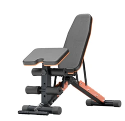 Dumbbell bench home fitness multifunctional foldable men's professional bench barbell tilt up and down commercial fitness chair.