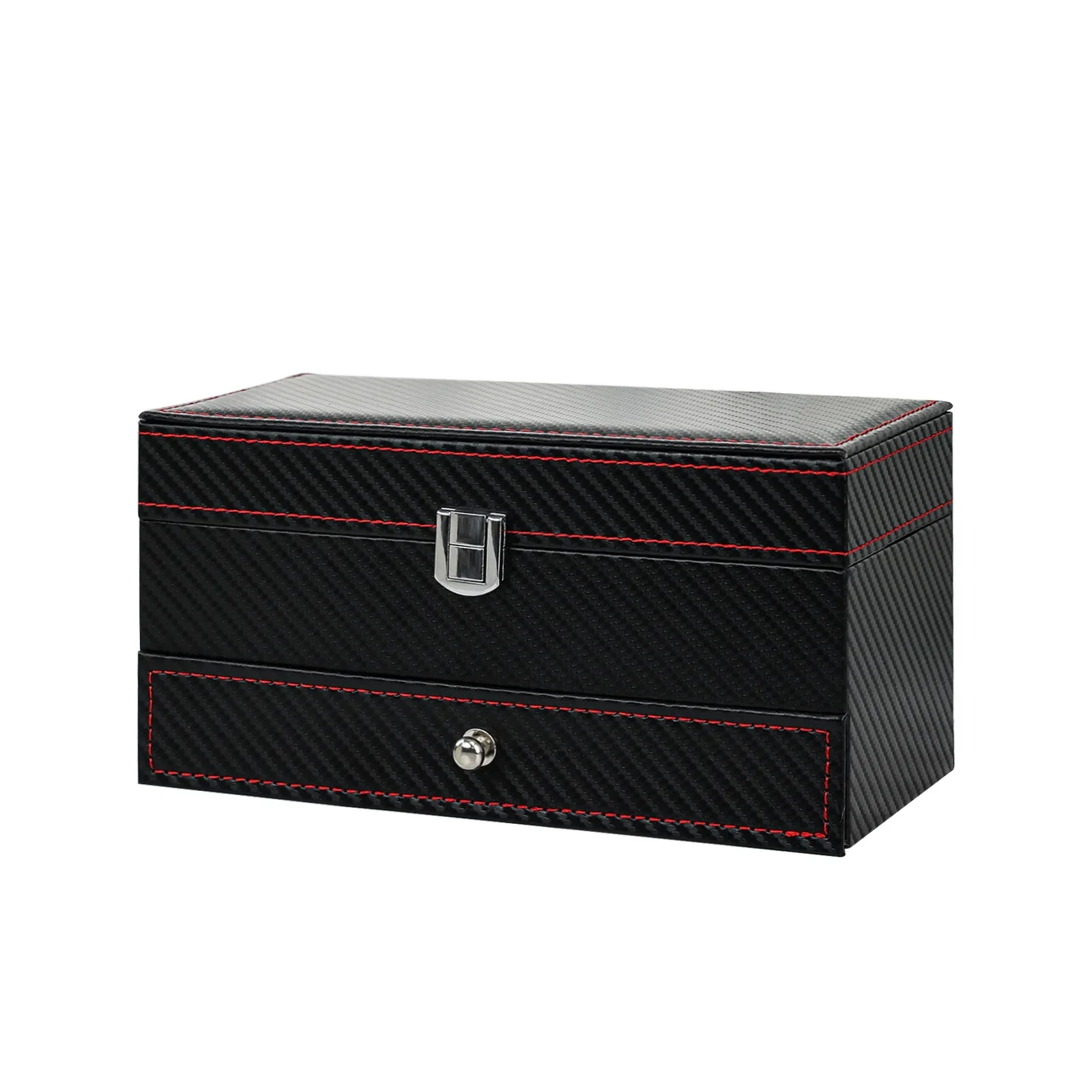 

Шкатулка для ювелирных изделий Dreiss Spot Pu, плетеная нить, коробка для часов, оптовая продажа, кольцо, браслет