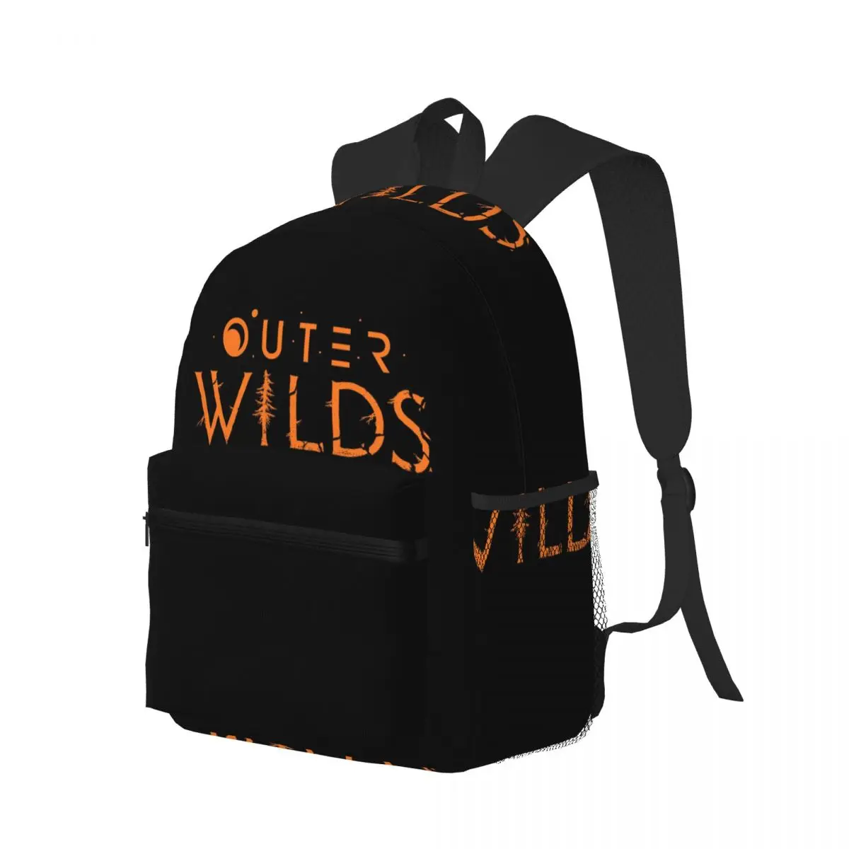 Outer Wilds Ventures Patch Student Backpack School Bag Hiking Travel Daypack for Men Women Bookbag Shoulder Bags
