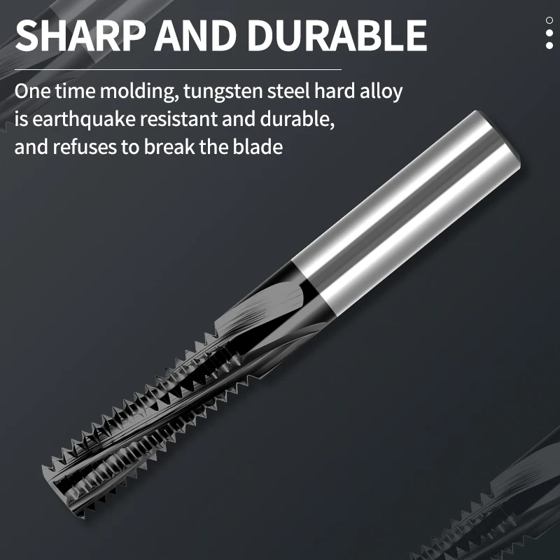 NASTRO UFS CNC 55 °   Fresa per tubi in acciaio al tungsteno con filettatura completa BSPT RC BSP G 1/16 1/8 1/4 3/8 1/2 Frese per frese