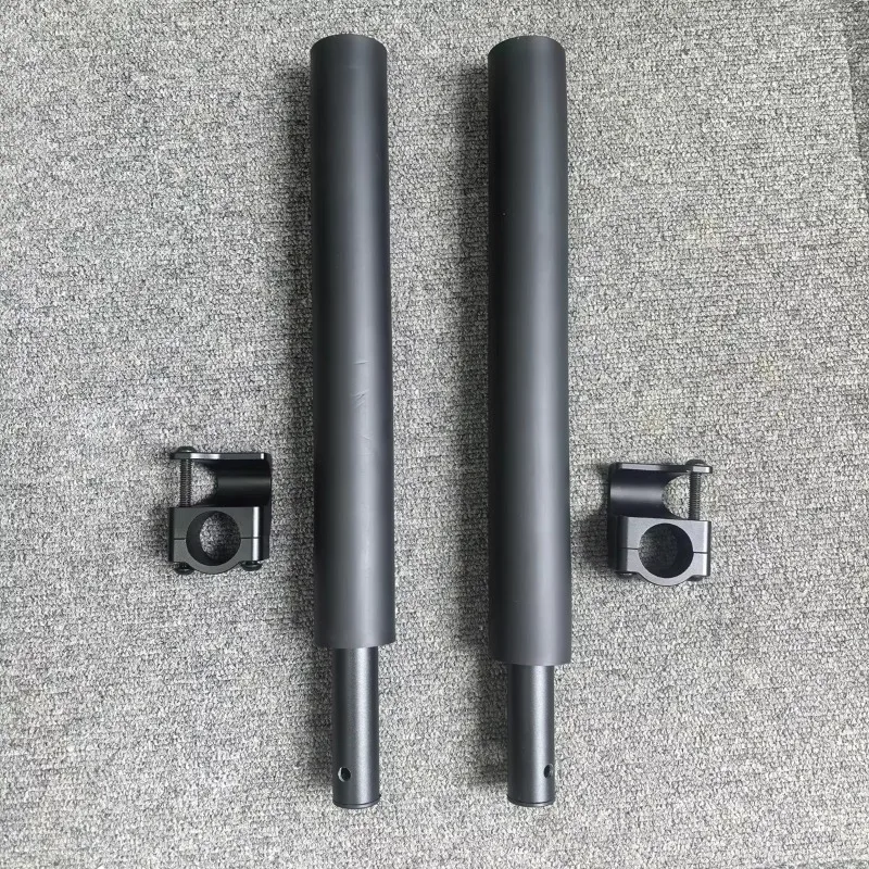 Removable Elegant Armrests Aluminum Alloy Connector With Sponge Pads for 25mm Wheelchair Frame